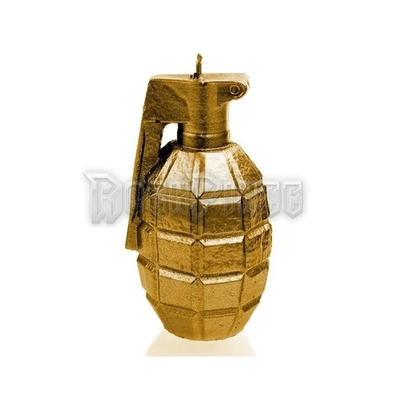 GRENADE LARGE - GOLD - díszgyertya - PHCAND012