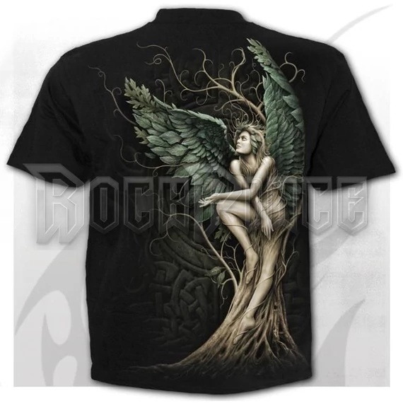 WOODLAND QUEEN - T-Shirt Black - L055M101