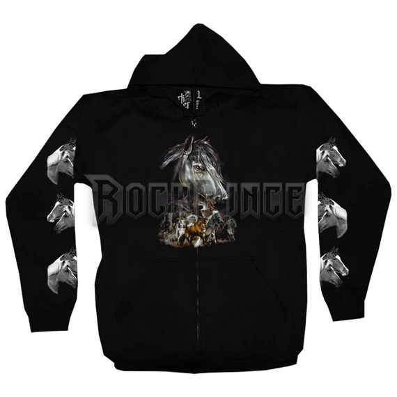 ZDR-1268 - unisex cipzáras kapucnis pulóver