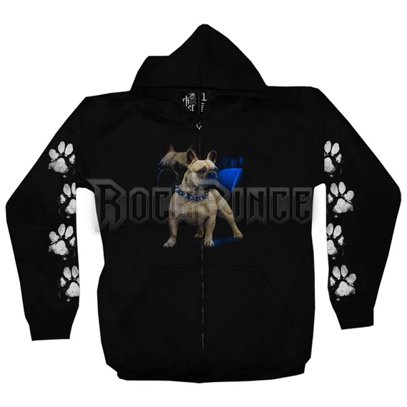 ZDR-1270 - unisex cipzáras kapucnis pulóver