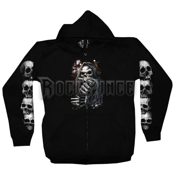 ZDR-1283 - unisex cipzáras kapucnis pulóver