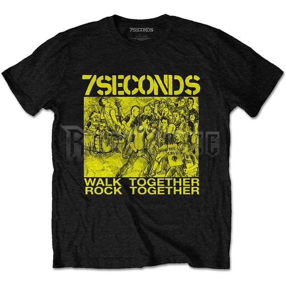 7 SECONDS - WTRT - unisex póló - 7SECTS02MB