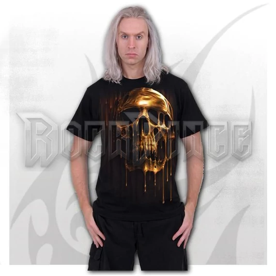 DRIPPING GOLD - T-Shirt Black - M036M101