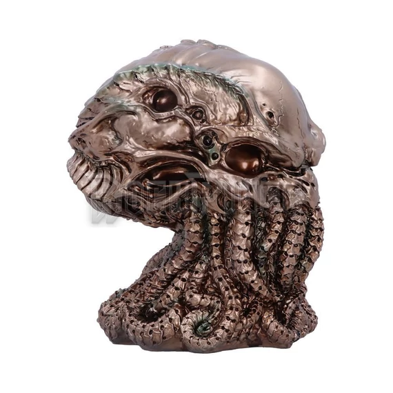 Bronze Cthulhu Skull - szobor - B6151W2