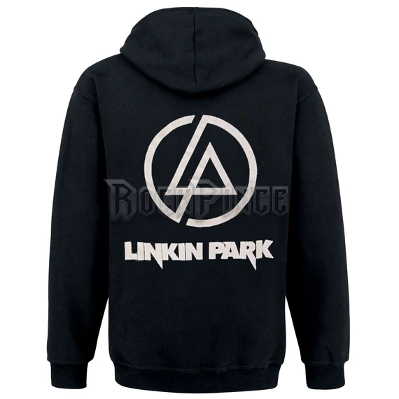LINKIN PARK - BROWN LOGO - KAPUCNIS PULÓVER