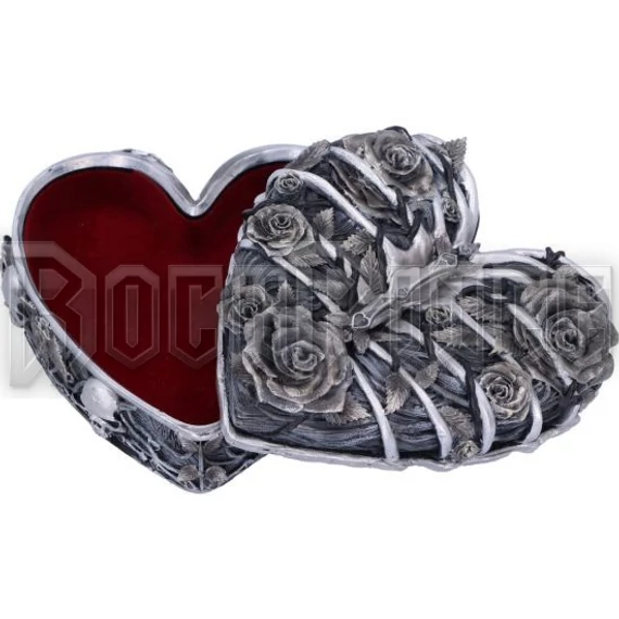 Caged Heart Box - Gothic Caged Heart Box - ÉKSZERES DOBOZ - 10.5cm - B6297X3