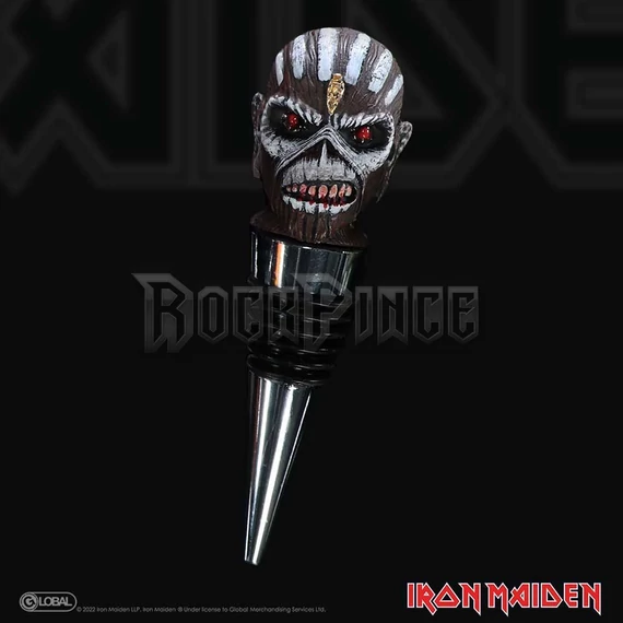 Iron Maiden - Eddie Book of Souls - palackdugó - 10 cm - B6338X3