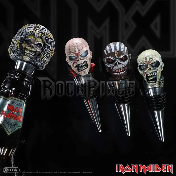 Iron Maiden - Eddie Book of Souls - palackdugó - 10 cm - B6338X3