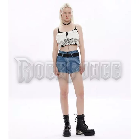 PEONY - crop top OPT-775DDF/WH