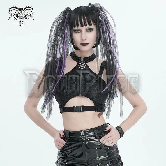 FEAR FREQUENCY - crop top TT244