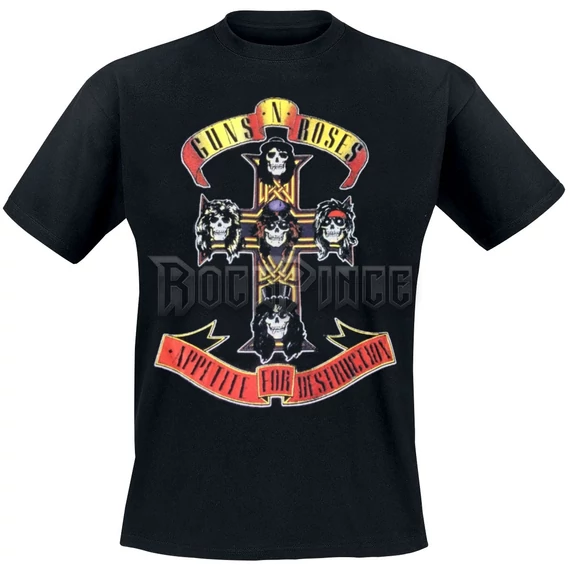 Guns N' Roses - APPETITE - UNISEX PÓLÓ