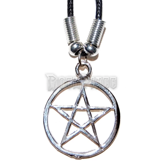 Álló pentagramma medál
