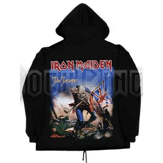 Iron Maiden - The Trooper - cipzáras kapucnis pulóver