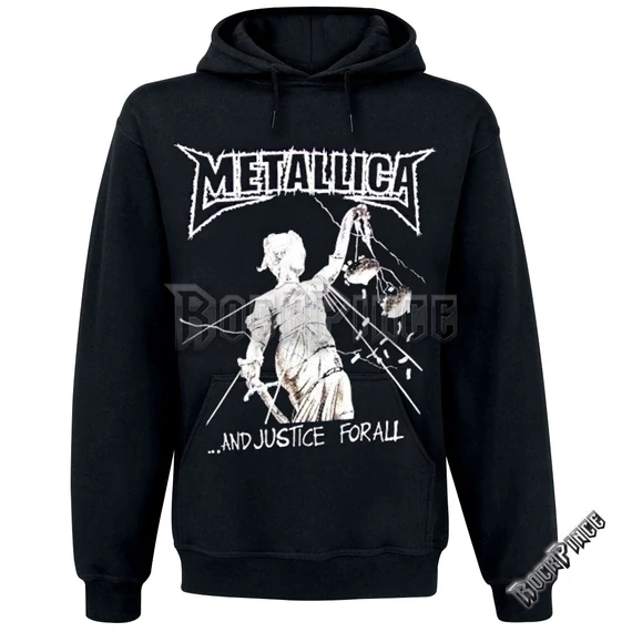 Metallica - Justice For All - kapucnis pulóver