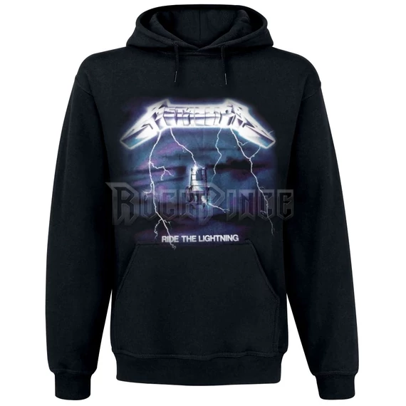 Metallica - Ride the Lightning - kapucnis pulóver