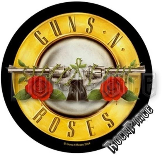 Guns N' Roses - Bullet Logo - hátfelvarró - BP888 / BP0888