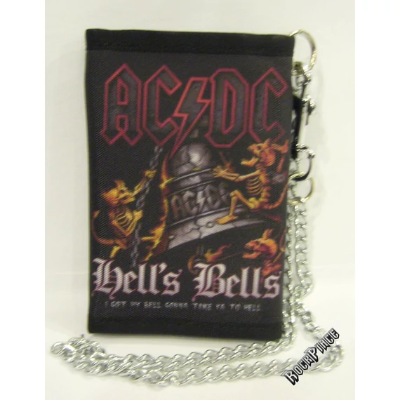 AC/DC - Hells Bells - PÉNZTÁRCA LÁNCCAL