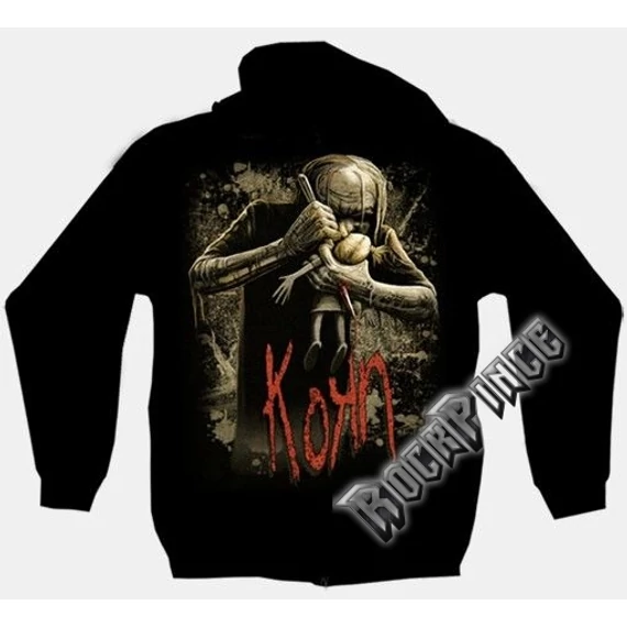 Korn - TDM-1259 - cipzáras kapucnis pulóver