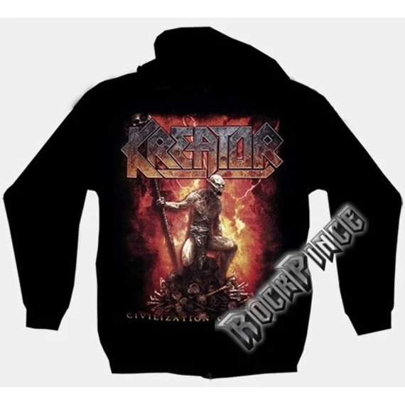 Kreator - TDM-1363 - cipzáras kapucnis pulóver