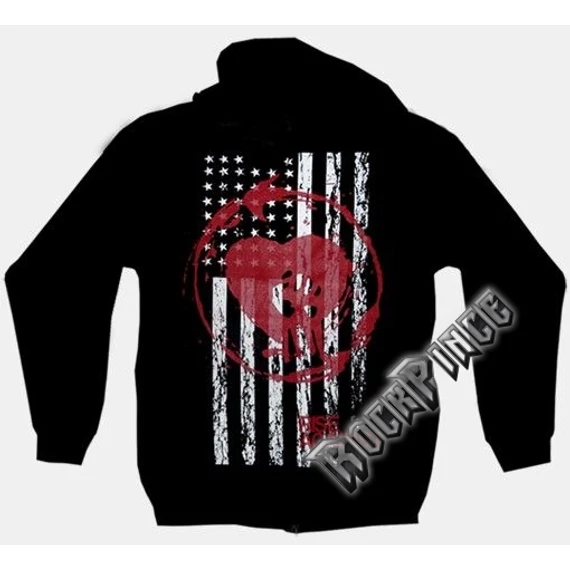 Rise Against - TDM-1439 - cipzáras kapucnis pulóver