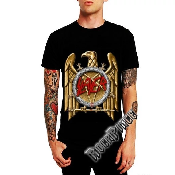 SLAYER - GOLDEN EAGLE LOGO - UNISEX PÓLÓ