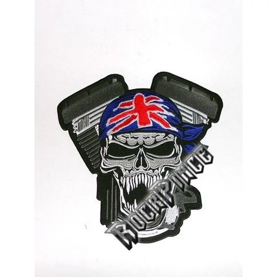 Koponya V-blokk hátfelvarró