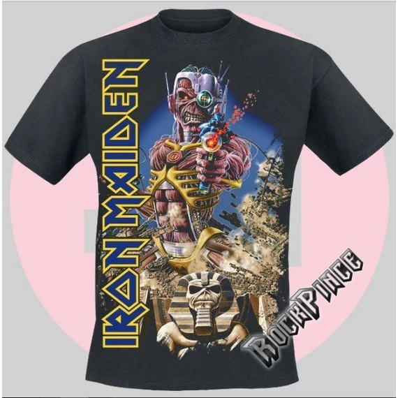 Iron Maiden - Somewhere Back in Time - Unisex Póló - IMTEE25MB