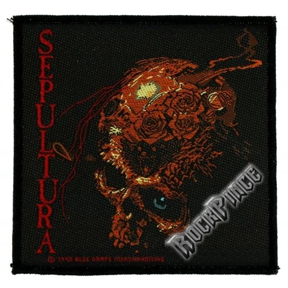 Sepultura - Beneath The Remains - kisfelvarró - SP0526