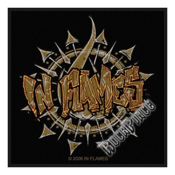 In Flames - Graffiti Logo - kisfelvarró - SP2110