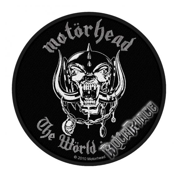 Motörhead - The Woerld Is Yours - kisfelvarró - SP2553