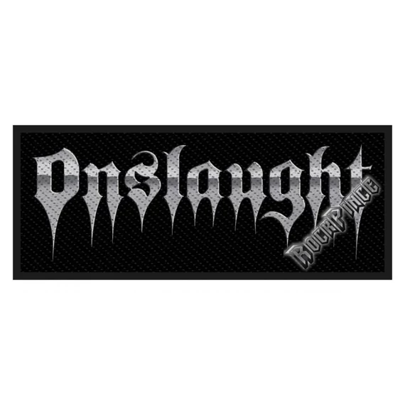 Onslaught - Logo - kisfelvarró - SP2844