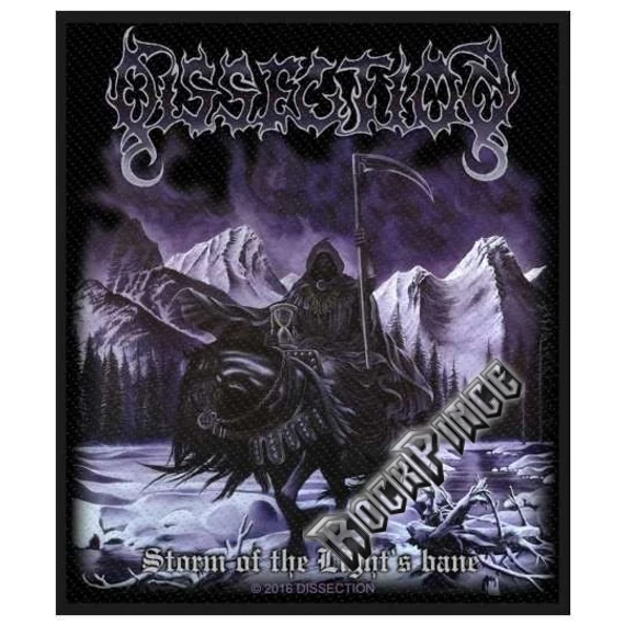Dissection - Storm Of The Lights Bane - kisfelvarró - SP2865