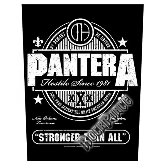 Pantera - Stronger Than All - hátfelvarró - BP967 / BP0967