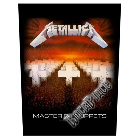 Metallica - Master Of Puppets - hátfelvarró - BP945 / BP0945