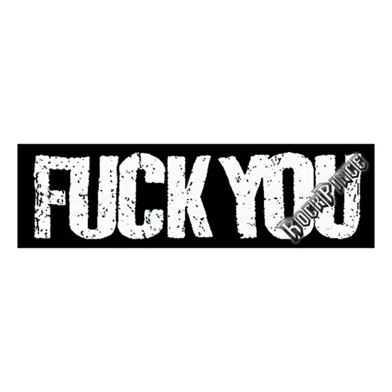 TPM - Fuck You (Superstrip) - kisfelvarró - SS101