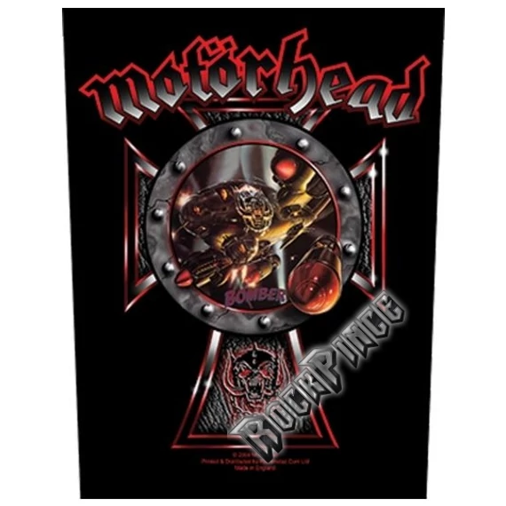 Motörhead - Iron Cross Bomber 2004 - hátfelvarró - BP810 / BP0810