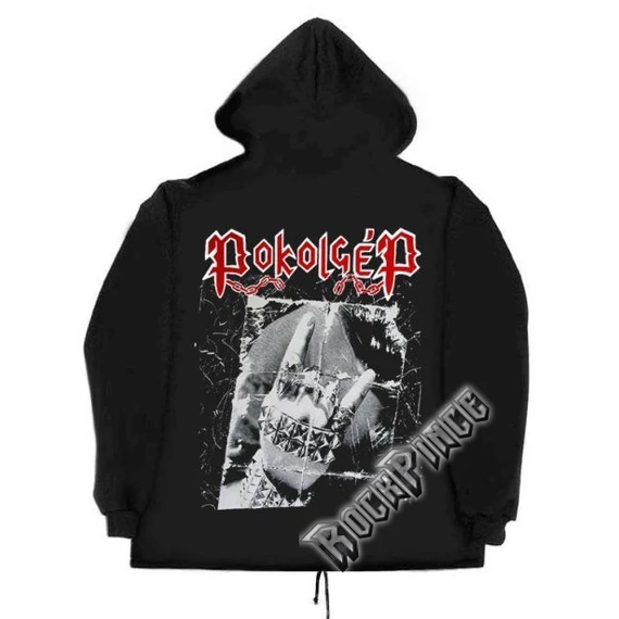 POKOLGÉP - Az utolsó robbanás - cipzáras kapucnis pulóver