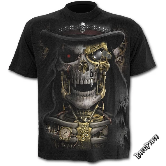 STEAM PUNK REAPER - T-Shirt Black - M011M101