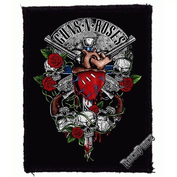 GUNS N' ROSES - Heart (75x95) - kisfelvarró HKF-0577