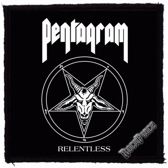 PENTAGRAM - Relentless (95x95) - kisfelvarró HKF-0592