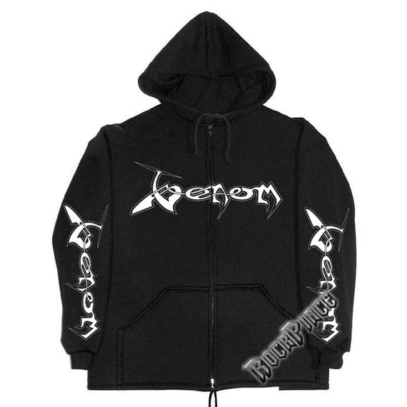 Venom - Black Metal - CIPZÁRAS KAPUCNIS PULÓVER