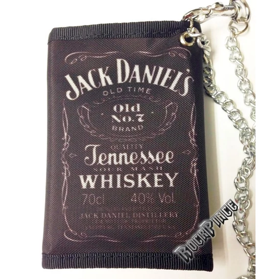 Jack Daniels - LOGO - pénztárca lánccal
