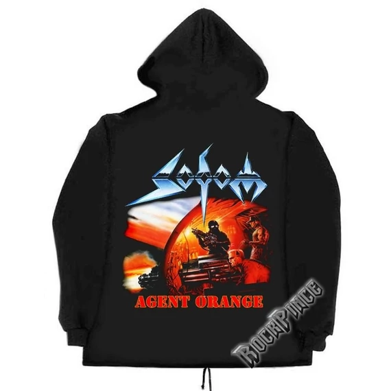 SODOM - AGENT ORANGE - CIPZÁRAS KAPUCNIS PULÓVER