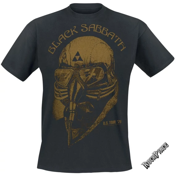 Black Sabbath - US Tour 78 - UNISEX PÓLÓ