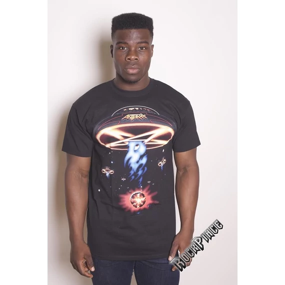 ANTHRAX - ANTHEMS SMOKING - unisex póló - ANTHTEE08MB