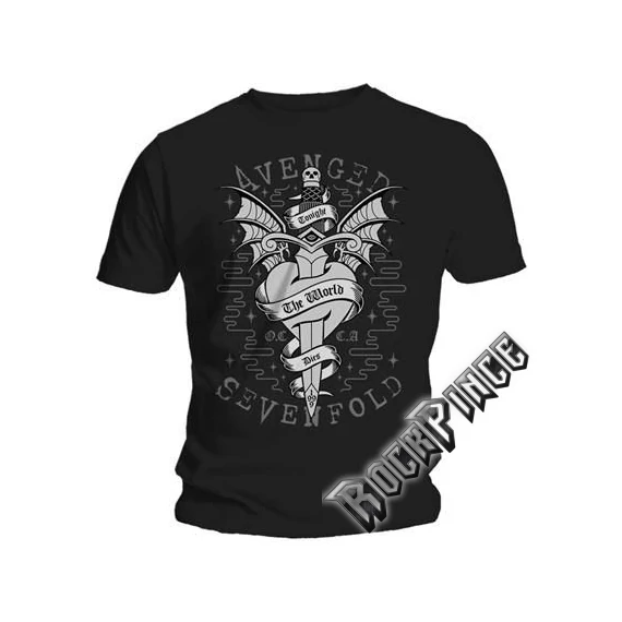 Avenged Sevenfold - Cloak & Dagger - Unisex Póló - ASTS08MB