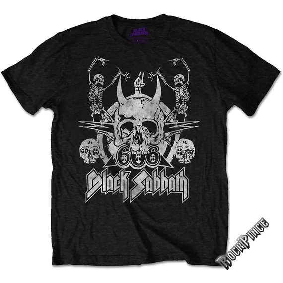 Black Sabbath - Dancing - Unisex Póló - BSTS17MB