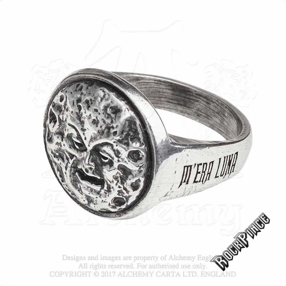 Alchemy - M'era Luna - Man In The Moon - gyűrű R218