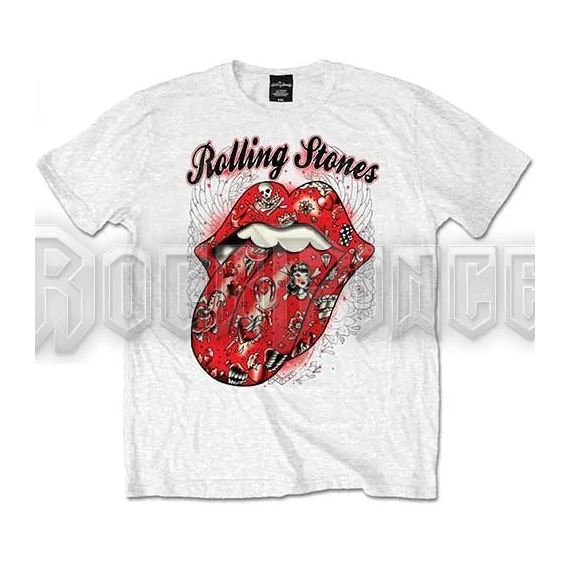 THE ROLLING STONES - TATTOO FLASH - unisex póló - RSTEE14MW