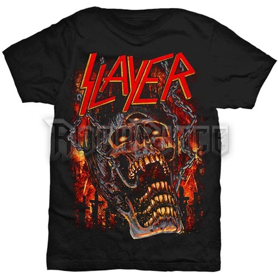 SLAYER - MEAT HOOKS - unisex póló - SLAYTEE13MB